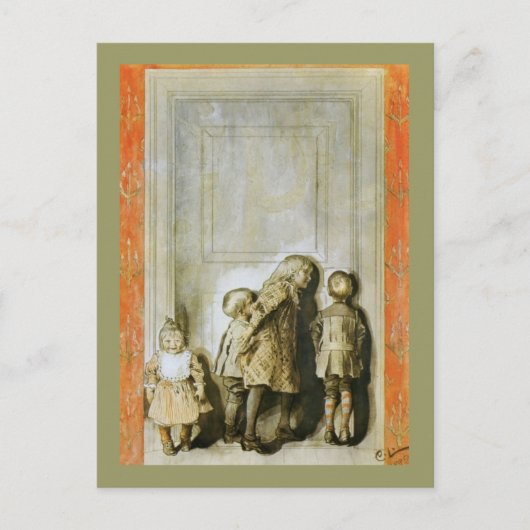 クリスマスイブの前日 シーズンポストカード (正面)