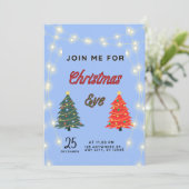 クリスマスイブの招待 招待状 (スタンド正面)