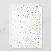 クリスマスイブの招待 招待状 (裏面)