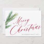 クリスマスイブの脚本　赤と緑 シーズンカード (正面)