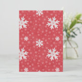 クリスマスイブの雪片 招待状 (スタンド正面)