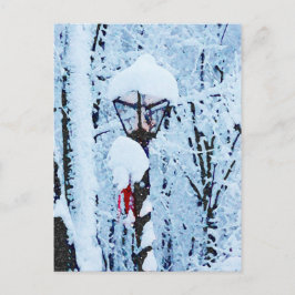 クリスマスイブの雪 シーズンポストカード