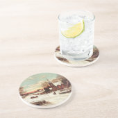 クリスマスイブウィンターシーンコースター コースター (側面)