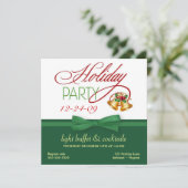 クリスマスイブオープンハウス招待状 招待状 (スタンド正面)