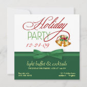 クリスマスイブオープンハウス招待状 招待状 (正面)