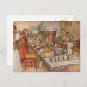 クリスマスイブカールラーション1904年 シーズンポストカード (正面/裏面)