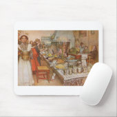 クリスマスイブカール・ラルソン1904 マウスパッド (マウス)