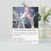 クリスマスイブキャンドリーライトサービス招待状 招待状 (スタンド正面)