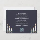 クリスマスイブキャンドルライトサービス教会 招待状 (裏面)