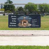 クリスマスイブサービス出生キリスト教会 横断幕 (インサイチュ)