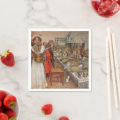 クリスマスイブジュラフトネン スタンダードカクテルナプキン (インサイチュ)