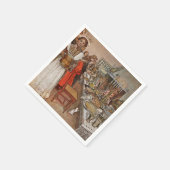 クリスマスイブジュラフトネン スタンダードカクテルナプキン (角)