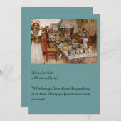 クリスマスイブジュラフトネン 招待状 (正面/裏面)