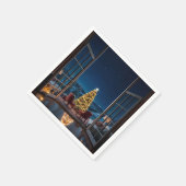 クリスマスイブセレニティ スタンダードカクテルナプキン (角)