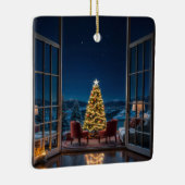 クリスマスイブセレニティ セラミックオーナメント (右)