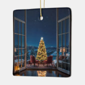 クリスマスイブセレニティ セラミックオーナメント (左)