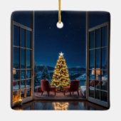 クリスマスイブセレニティ セラミックオーナメント (裏面)