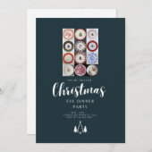クリスマスイブディナーカード シーズンカード (正面/裏面)