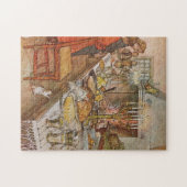 クリスマスイブディナーカールLarsson 1904 ジグソーパズル (横)