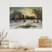 クリスマスイブナイトアーカイブ品質プリント ポスター (キッチン)