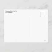 クリスマスイブバイカール・ラルソンヴィンテージ休日 シーズンポストカード (裏面)