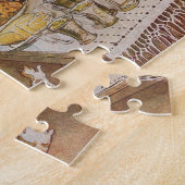 クリスマスイブバイカール・ラルソンヴィンテージ休日 ジグソーパズル (側面)