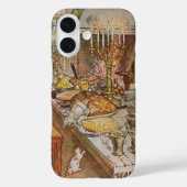 クリスマスイブバイカール・ラルソンヴィンテージ休日 Case-Mate iPhoneケース (裏面)