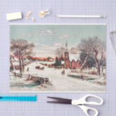 クリスマスイブバイフーバー&ソン絵画ズ 薄葉紙 (クラフト)