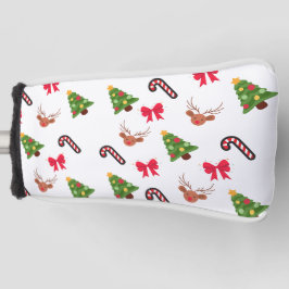 クリスマスイブパーティー装飾パターン ゴルフヘッドカバー