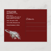 クリスマスイブパーティー 案内ポストカード (裏面)