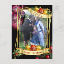 クリスマスイブパーティー 案内ポストカード