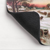 クリスマスイブマウスパッド マウスパッド (コーナー)