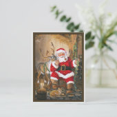 クリスマスイブ後のサンタ シーズンポストカード (スタンド正面)