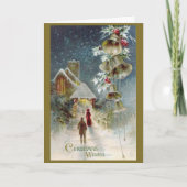 クリスマスイブ教会サービスとベルカード シーズンカード (正面)