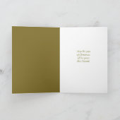 クリスマスイブ教会サービスとベルカード シーズンカード (内部)