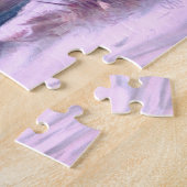 クリスマスイブ朝の教会サービス ジグソーパズル (側面)