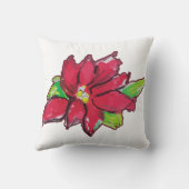 クリスマスイブ花 クッション (裏面)