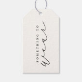 クリスマスイブ衣服/クリスマスプレゼントラベル ギフトタグ (正面)