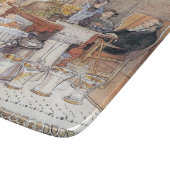 クリスマスイブ詳細(スウェ伝統的ーデンクリスマス) カッティングボード (角)