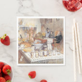 クリスマスイブ詳細(スウェ伝統的ーデンクリスマス) スタンダードランチョンナプキン (インサイチュ)