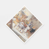 クリスマスイブ詳細(スウェ伝統的ーデンクリスマス) スタンダードランチョンナプキン (角)