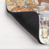 クリスマスイブ詳細(スウェ伝統的ーデンクリスマス) マウスパッド (コーナー)