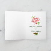 クリスマスイブ雪合戦 カード (内部)