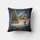 クリスマスイブ魔法 クッション (裏面)