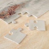 クリスマスイブ1885 W C Bauer Sleigh Ride to Church ジグソーパズル (側面)