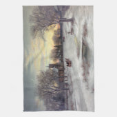 クリスマスイブ キッチンタオル (縦)