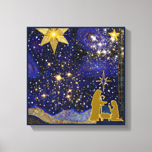 クリスマスイブ キャンバスプリント (正面)