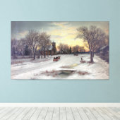 クリスマスイブ キャンバスプリント (インサイチュ (ウッドフロア))