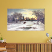 クリスマスイブ キャンバスプリント (インサイチュ (リビング))