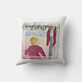 クリスマスイブ クッション (裏面)